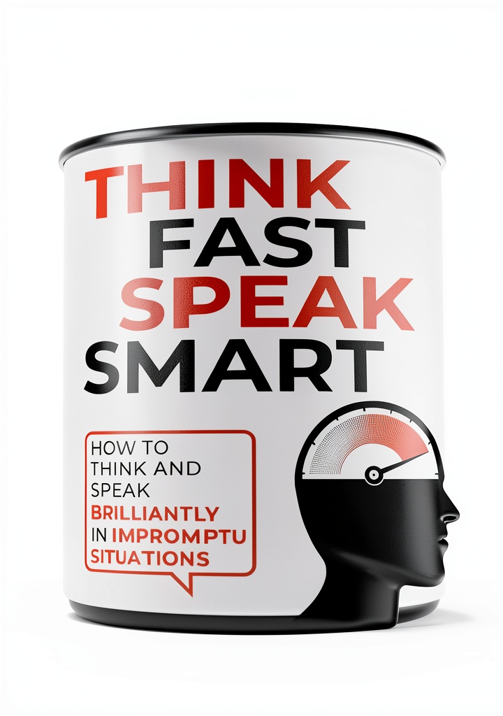 Kindle book cover showing public speaking themes and Solomon Asine branding