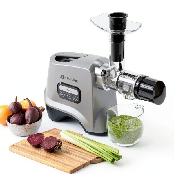 Eurolux Masticating Juicer Stainless Steel Quiet Motor-6