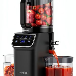 TUUMIIST Masticating Juicer Black 350W-0