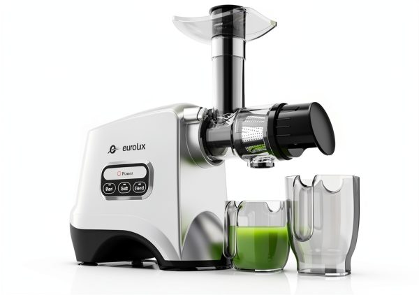 Eurolux Masticating Juicer Stainless Steel Quiet Motor-0