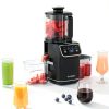 TUUMIIST Masticating Juicer Black 350W-4