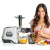 Eurolux Masticating Juicer Stainless Steel Quiet Motor-3