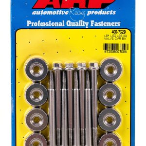 ARP Stainless Steel Valve Cover Bolts 400-7529 2 Port Threaded Fitting-0