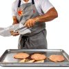 Gas One Flat Top Grill 4 Burner Propane Outdoor Cart Stainless Steel-1