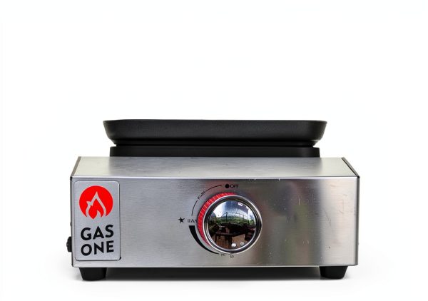 Gas One Flat Top Grill 4 Burner Propane Outdoor Cart Stainless Steel-3