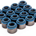 Comp Cams "515-16 Set of 16 Metal Viton Valve Seals for .530"" Guide Size, 3/8 Valve Stem"-0