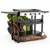 Gas One Flat Top Grill 4 Burner Propane Outdoor Cart Stainless Steel-2