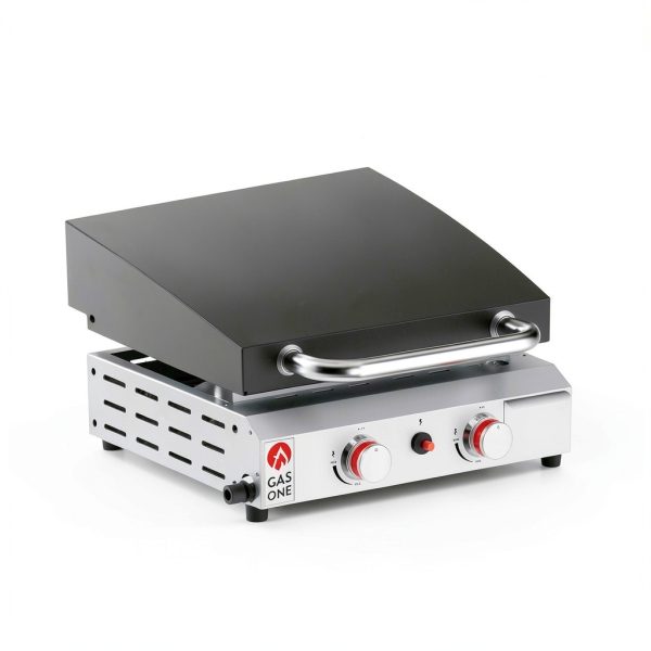 GasOne Flat Top Gas Grill with Auto Ignition Portable Propane Griddle-2