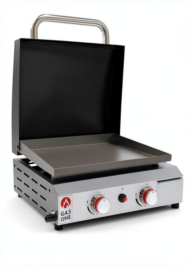 GasOne Flat Top Gas Grill with Auto Ignition Portable Propane Griddle-0
